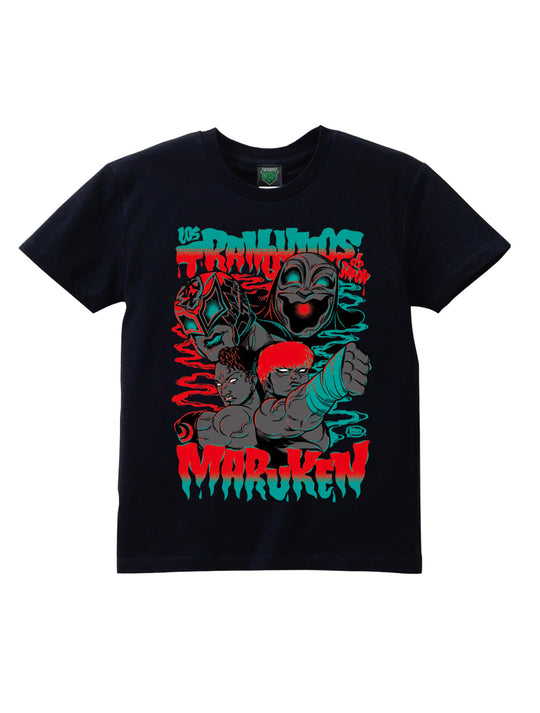 【NOAH×GRAPE BRAIN  】丸藤正道&拳王vsBUSHI＆XXXX  イラストTシャツ