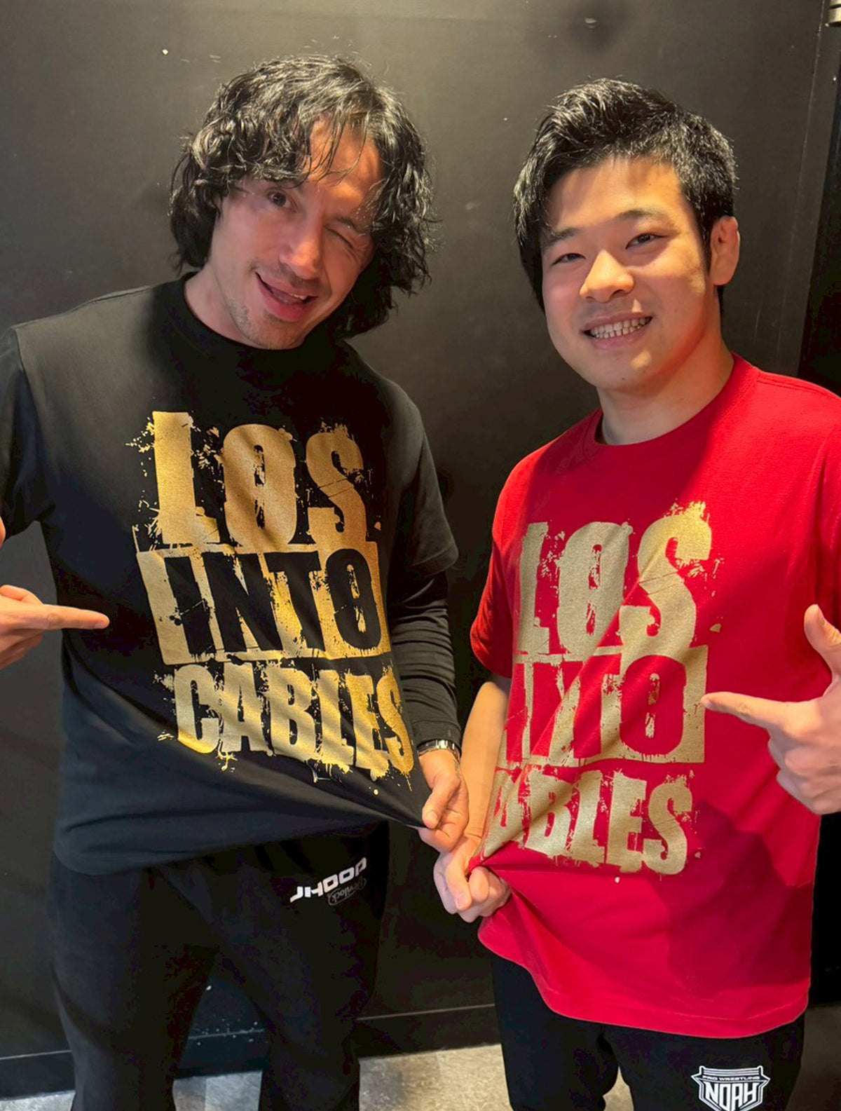 ダガ&小田嶋大樹『LOS INTOCABLES』Tシャツ