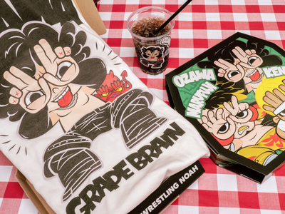 GRAPE BRAIN×OZAWA「手の目 」Tシャツ