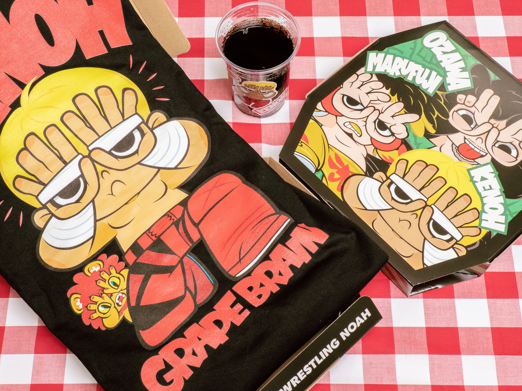GRAPE BRAIN×拳王「手の目 」Tシャツ