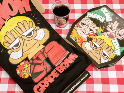 GRAPE BRAIN×拳王「手の目 」Tシャツ