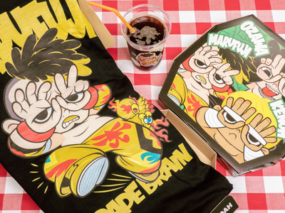GRAPE BRAIN×丸藤正道「手の目」 Tシャツ