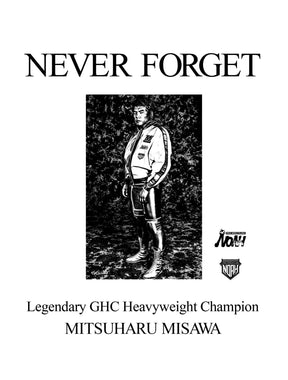 【三沢光晴メモリアル2025 】ビッグシルエットTシャツ〜Legendary GHC Heavyweight Champion〜