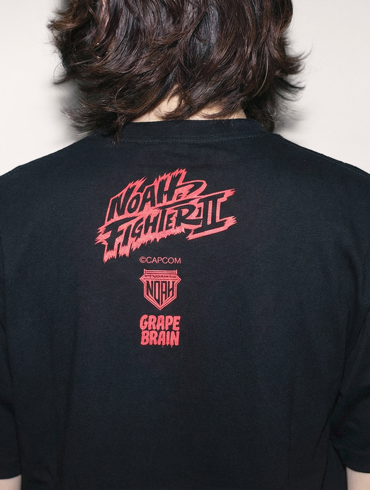 NOAH FIGHTER Ⅱ Tシャツ (リュウ/RYU) ストリートファイターⅡ × プロレスリング・ノア× GRAPE BRAIN