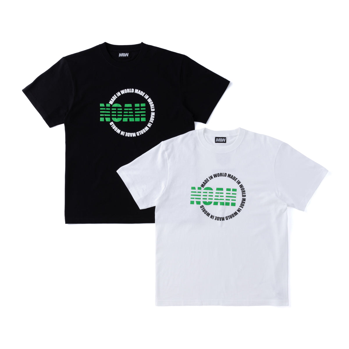 公式メーカー NOAH Tシャツ 白 M Tシャツ/カットソー(半袖/袖なし